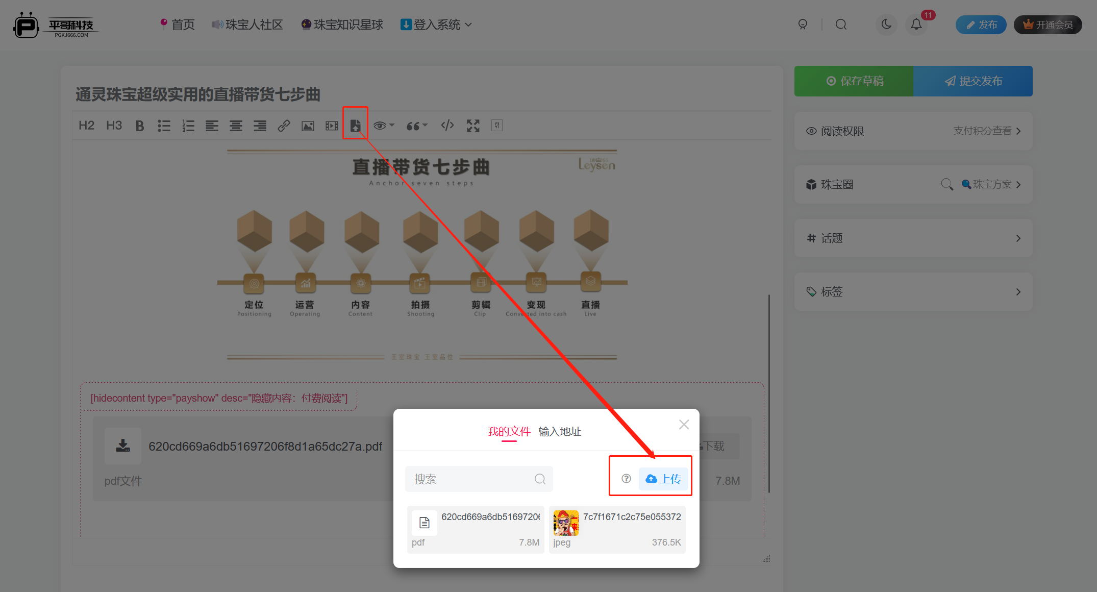 图片[6]-【提问】⚠️分享者SNS使用说明书-✒️珠宝方案资料-平哥科技珠宝商学院