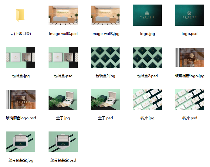 珠宝logo VI延伸品牌全案-📂设计源文件资料-平哥科技珠宝商学院